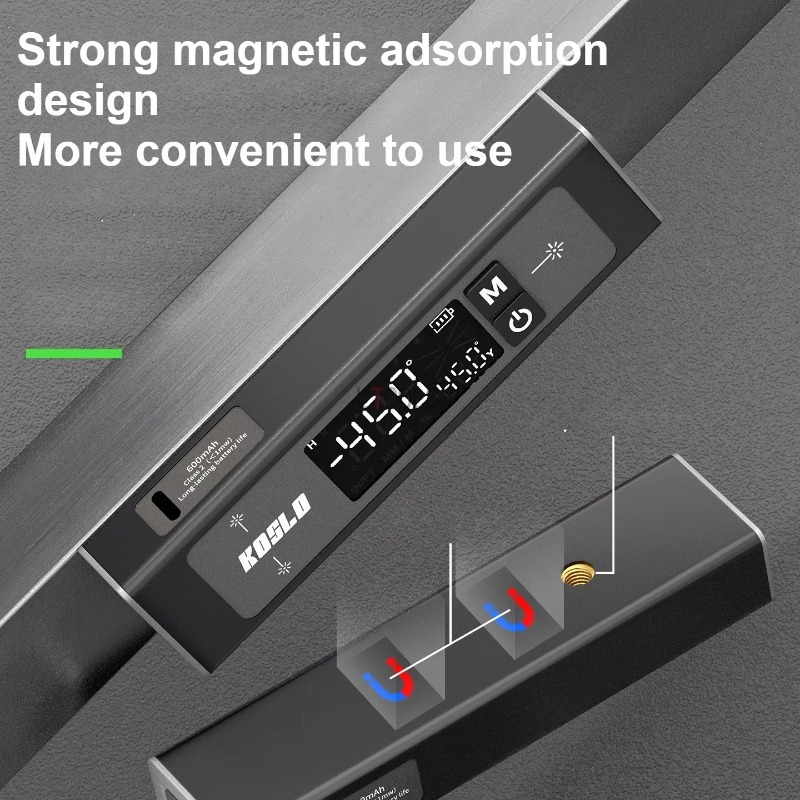Industrial Laser Alignment Tool - Inclinômetro Digital a Laser Duplo Portátil,