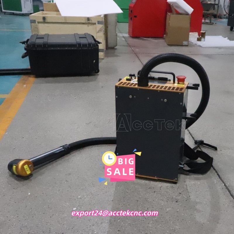 Industrial Laser Cleaner - Máquina de Remoção de Ferrugem a