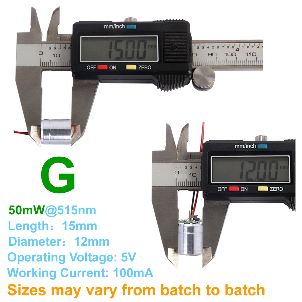 Módulo Laser RGB Φ12x15mm DC 5 - Industrial Laser Alignment Tool avaliação e preço