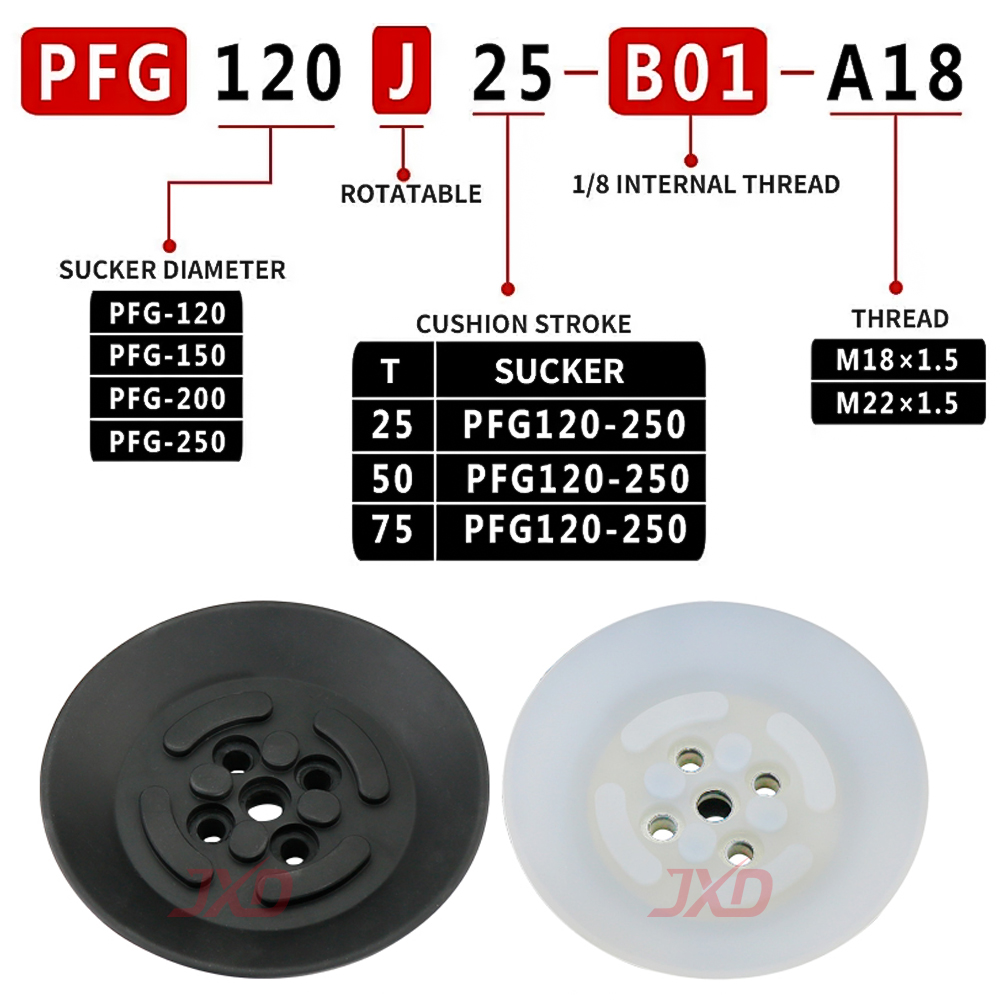 Ventosa Plana a Vácuo JXD PFG- - Industrial Laser Ablation avaliação e preço