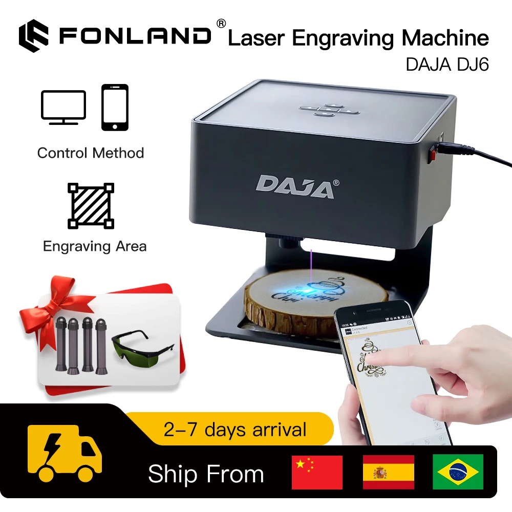 DAJA-Máquina de Gravação a Las - Industrial Laser Cutting avaliação e preço