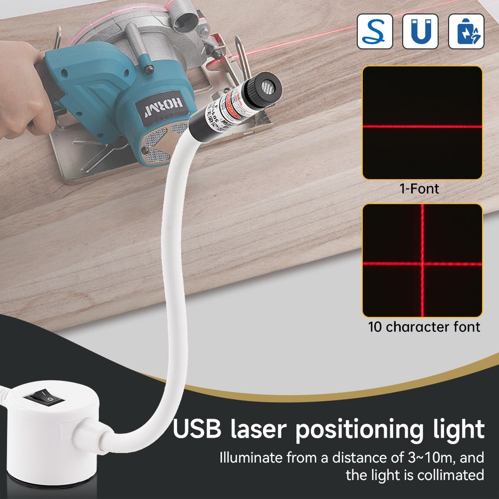 Luz laser vermelha alimentada  - Industrial Laser Technology avaliação e preço