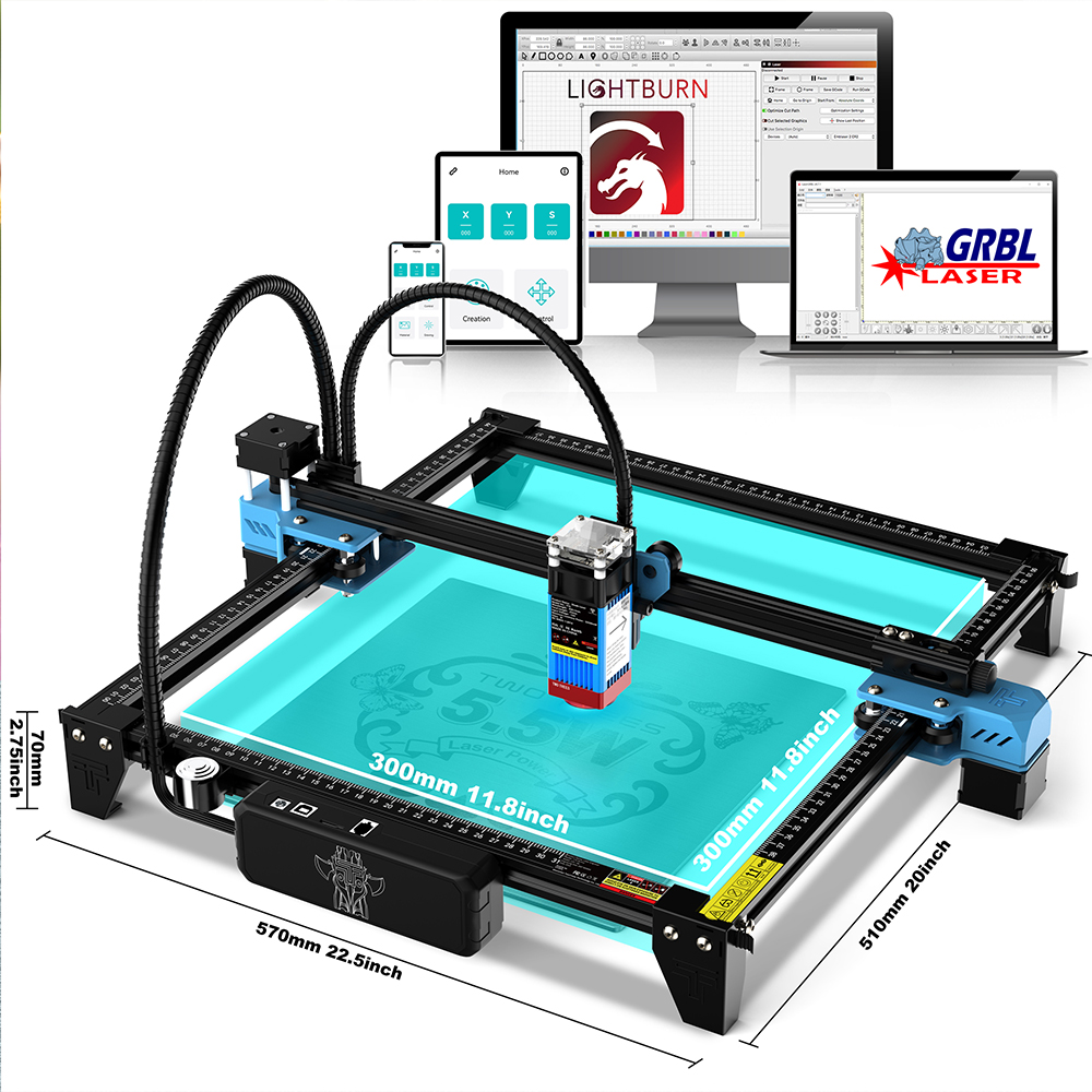 Twotrees TTS-55Pro iniciante g - Industrial Laser Ablation avaliação e preço