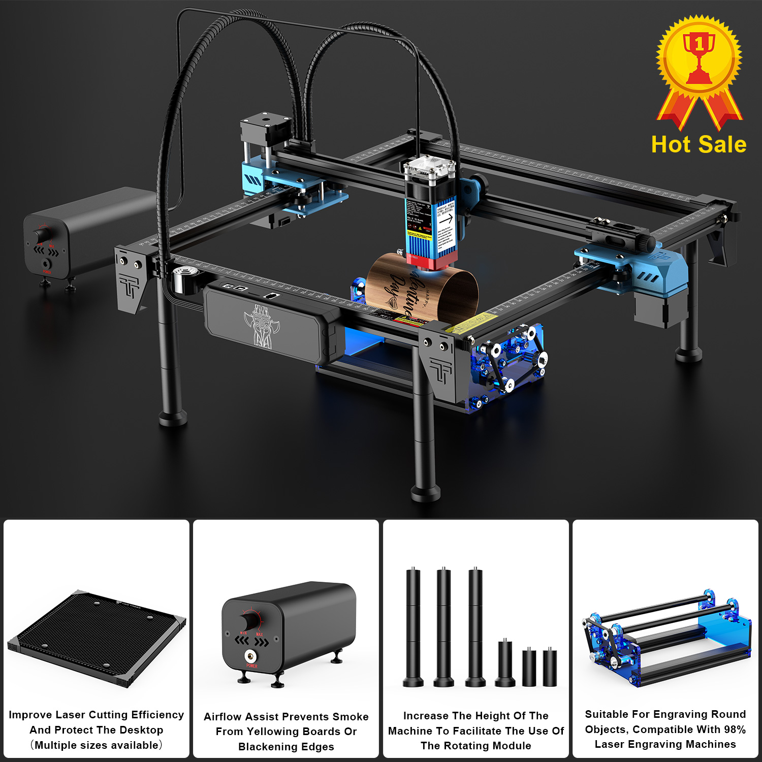Twotrees TTS-55Pro iniciante g - Industrial Laser Ablation avaliação e preço